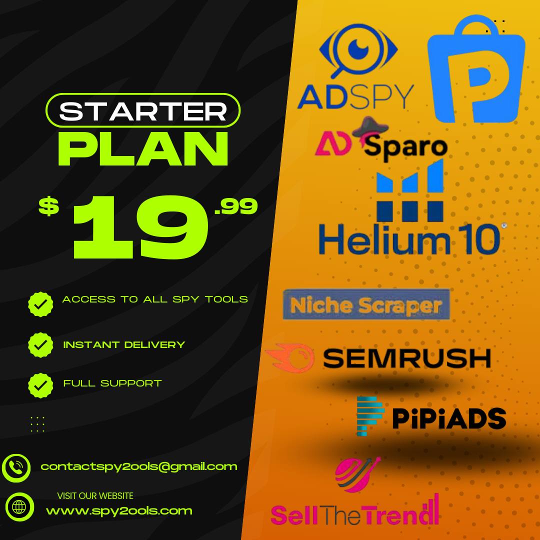 🟢 Starter Pack – $19.99 / 1 Month